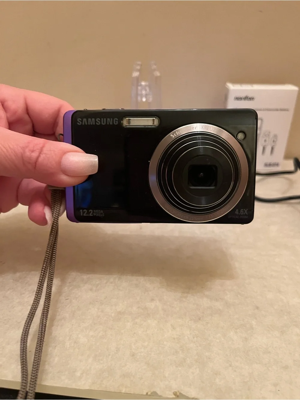 Samsung TL225 vintage 12.2-megapixel digital camera released in 2009.